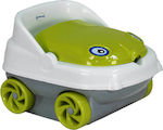 Bebe Stars Car Potty with Music & Lid Green