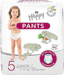 Happy Πάνες Βρακάκι Sensitive Pants Νο 5 (11-18kg) No. 5 για 11-18kg 88τμχ