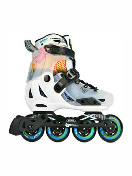 Micro LE Kids Inline Rollers White