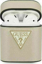 Guess Saffiano Plastic Case for Apple AirPods 1/2