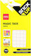 Deli Κόλλα Αυτοκόλλητο Magic Tack 10x10mm Γενικής Χρήσης 35gr 60τμχ