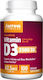 Jarrow Formulas Vitamin D3 Βιταμίνη για Ενίσχυση του Ανοσοποιητικού & την Υγεία των Οστών 2500iu 100 μαλακές κάψουλες