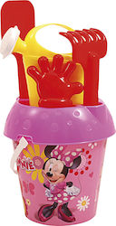 Adriatic Minnie Beach Bucket Set with Accessories made of Plastic 6pcs