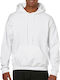 Gildan 18500 Men's Long Sleeve Promotional Sweatshirt White