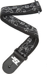 Daddario Joe Satrani Woven Guitar Strap Gurt fü...