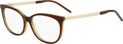 Hugo Boss Plastic Eyeglass Frame Brown HG 1082 09Q