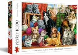 Cats Meeting Puzzle 2D 1000 Pieces