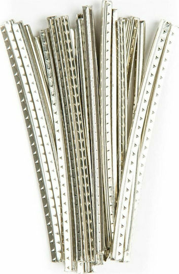 Dunlop Jumbo Accu-Fret Fretwire Saiteninstrumentzubehör in Silber Farbe Mittelgroßes 24-teiliges Set