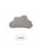 Minene Crib Decorative Pillow Cloud Gray 45x28cm