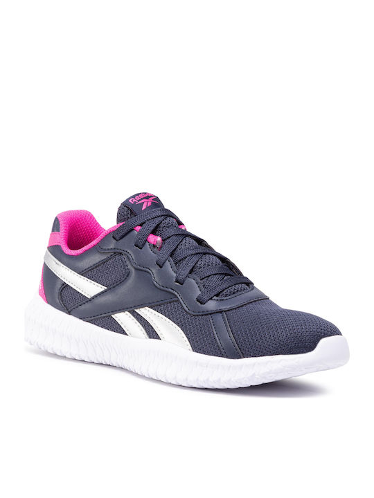 Reebok Pantofi Sport pentru Copii Alergare Flexagon Energy 2 Vector Navy / Proud Pink Ctn / Silver Metallic