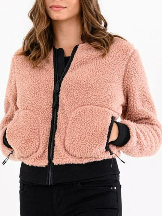 Storm Easy Strickjacke für Damen Rosa