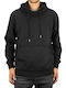 Jack & Jones Herren Sweatshirt mit Kapuze und Taschen Schwarz