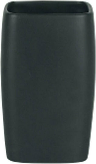 Dimitracas Retro Spirella Tisch Getränkehalter Keramik Black Matt Schwarz
