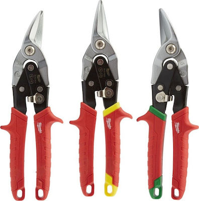 Milwaukee Sheet Metal Shears 3pcs