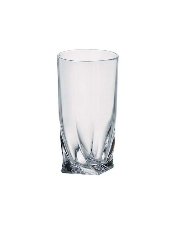 Max Home Quadro Ποτήρι Νερού από Κρύσταλλο 350ml
