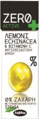 Λάβδας Pastiluțe Pastiluțe Zero Active cu Aromă de Lămâie / Echinacea Fără adaos de zahăr 1buc 32gr