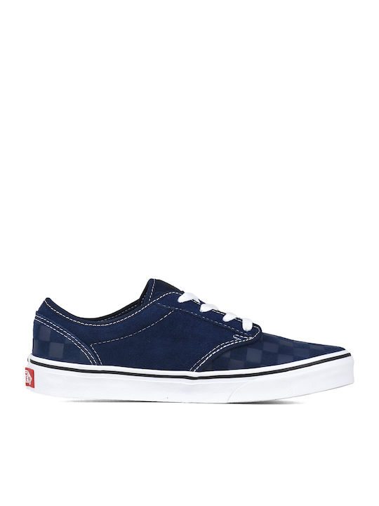 Atwood Deboss Kids Sneakers Blue