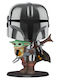 Funko Pop! Bobble-Head Supersized 10" Movies: Star Wars: The Mandalorian - The Mandalorian 380 Special Edition