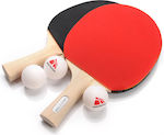 Meteor Ping Pong Racket Set for Beginner Players