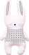 Bizzi Growin Crib Decorative Pillow Little Dreamer Rabbit Ecru 25x40cm