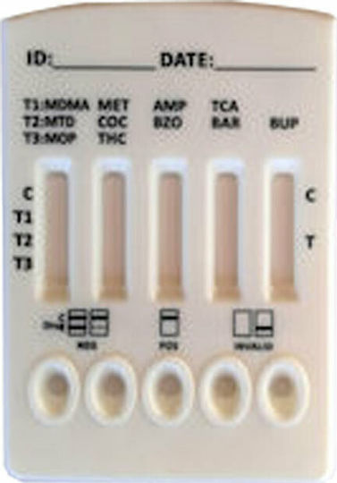 Acro Biotech Drug Test 11 παραμέτρων Τεστ Ναρκωτικών 1τμχ