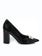 Sante Pumps mit Chunky hohem Absatz Schwarz