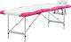 vidaXL Physiotherapy Bed Portable Foldable Alum...