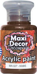 Maxi Decor Acrylic Color Paint Decoupage Brown ...