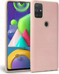 Tech-Protect Icon Silicone Back Cover Pink (Galaxy M31)