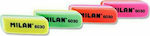 Milan Eraser for Pencil and Pen Colorful (Μiscellaneous colours) 1pcs