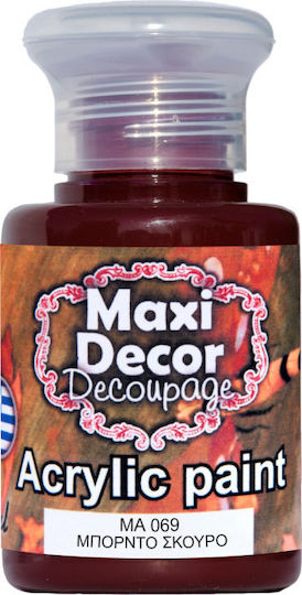 Maxi Decor Vopsea acrilică Vopsea Decoupage 60ml