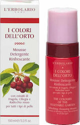 L' Erbolario The Colours of the Vegetable Garden Refreshing Cleansing Mousse 100ml