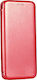 Elegance Buchen Sie Synthetisches Leder Rot (Galaxy Note 20 Ultra)