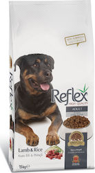 Lider Reflex Lamb & Rice 15kg Dry Food for Adult Dogs with Lamb and Rice