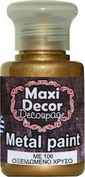 Maxi Decor Metallic Color Paint Decoupage Gold ...
