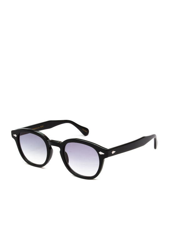 Moscot Lemtosh Unisex Sunglasses with Black Plastic Frame and Gray