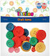 The Littlies Wooden Buttons 24pcs (Various Colors)