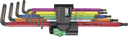 Wera Σετ 9 Κλειδιά Torx σε Σχήμα L 967/9 TX XL