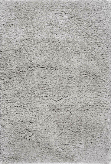 Balsan Flokati Teppich Rechteckig Zottelig Synthetisch,Polyester/Cotton/Leather Grey
