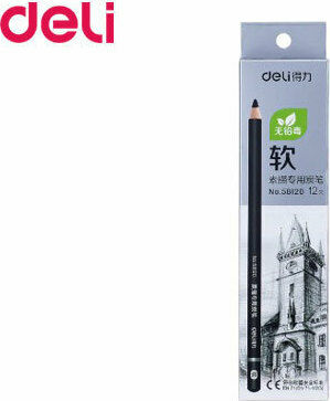 Deli Arte Nuevo Coal Pencil Soft Green 231.