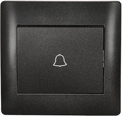 Elmark Rhyme Complete Wall Push Bell Button wit...