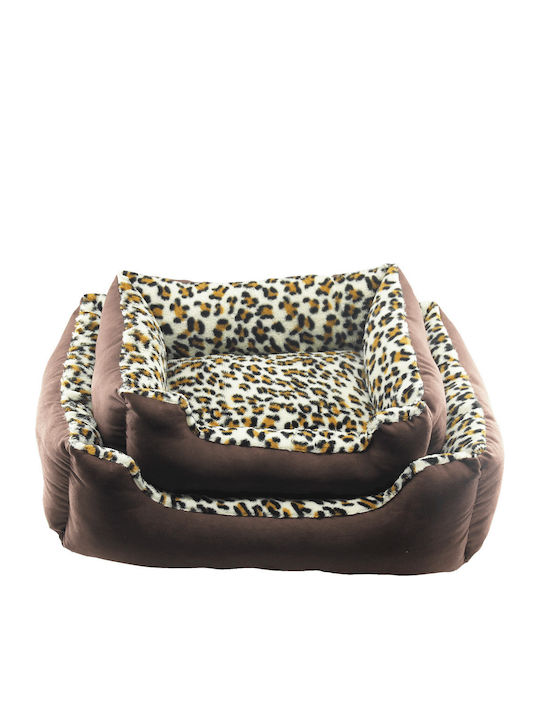 Pawise Deluxe Sofa Dog Bed Brown 63.5x48cm. 12367