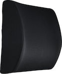 Adco Visco Lumbar Support Pillow 38x33x12cm Black 04400