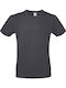 B&C E150 Men's Short Sleeve Promotional T-Shirt Dark Grey