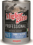 Morando Miglior Gatto Professional Wet Food for Adult Cats In Can with Salmon / Tuna Πατέ 1pc 400gr