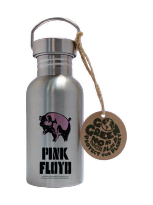 GB eye Pink Floyd - Logo Wasserflasche Rostfreier Stahl 500ml Silber GB eye Pink Floyd - Logo Wasserflasche Rostfreier Stahl 500ml Silber