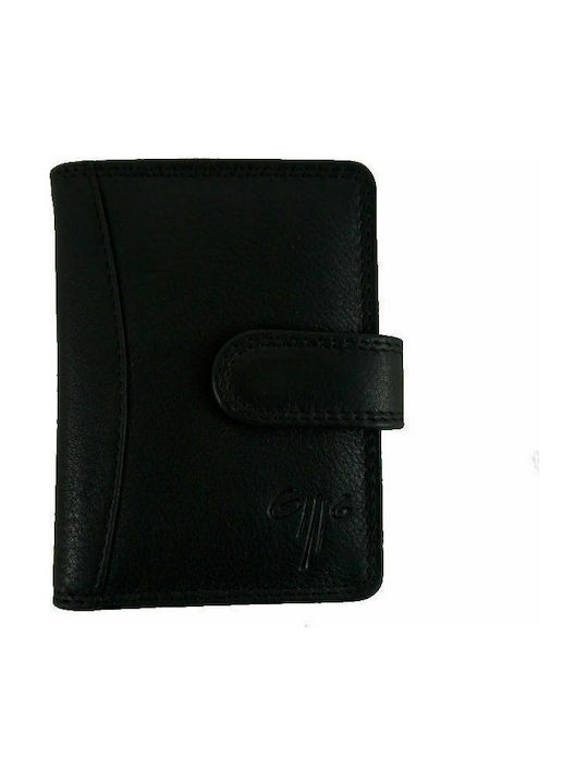 Leder-Kartenhalter KION 602 BLACK RFID Schwarz