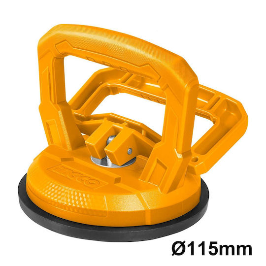 Ingco ABS Single Work Suction Cup 115mm with Max Lifting Weight 25kg