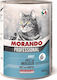 Morando Professional Nasses Katzenfutter für Katze in Dose mit Kabeljau 400gr MO09917