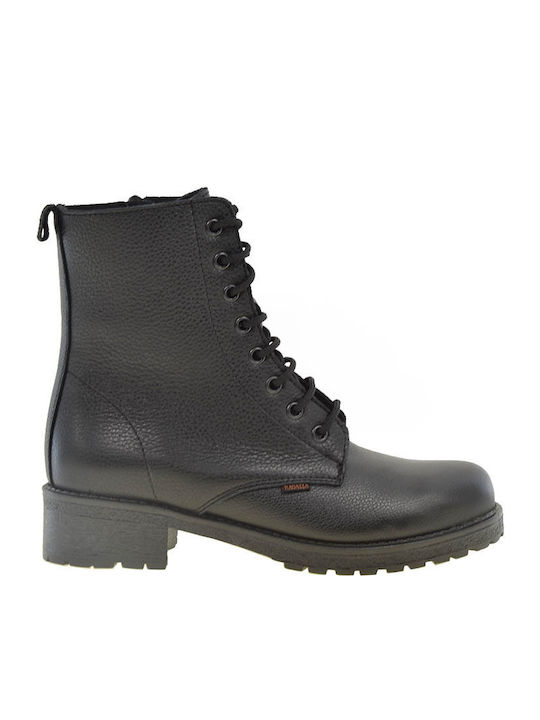 Ragazza Leather Women's Ankle Boots Black